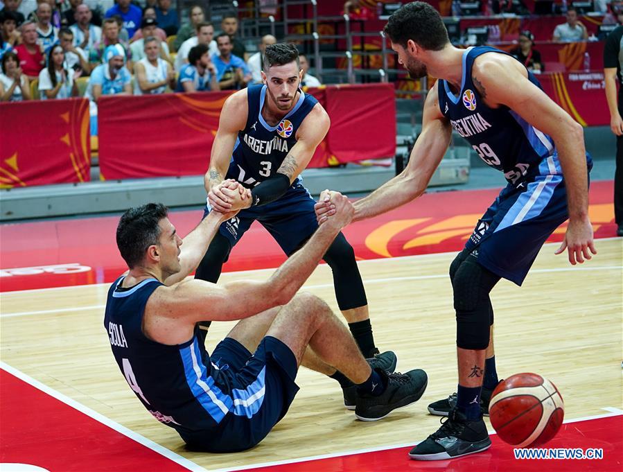 (SP)CHINA-WUHAN-BASKETBALL-FIBA WORLD CUP-GROUP B- RUSSIA VS ARGENTINA (CN)