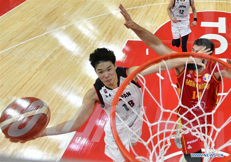 (SP)CHINA-DONGGUAN-BASKETBALL-FIBA WORLD CUP-GROUP O-MONTENEGRO VS JAPAN (CN)