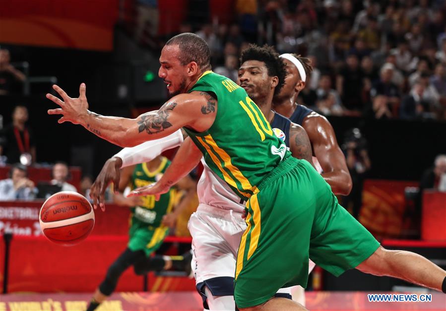 (SP)CHINA-SHENZHEN-BASKETBALL-FIBA WORLD CUP-GROUP K-USA VS BRA(CN)