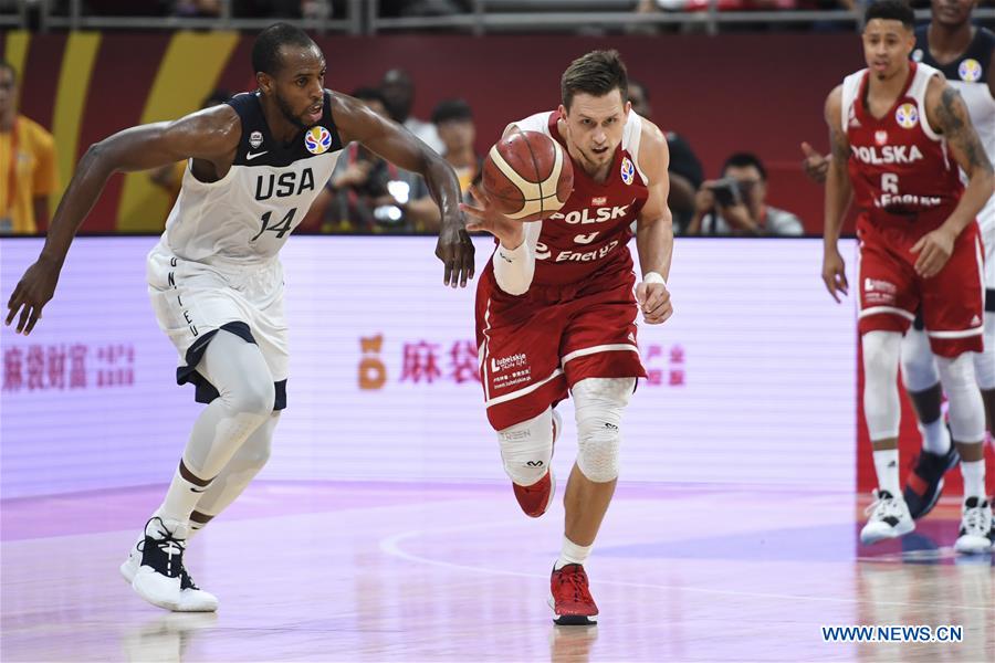 (SP)CHINA-BEIJING-BASKETBALL-FIBA WORLD CUP-USA VS POL(CN)