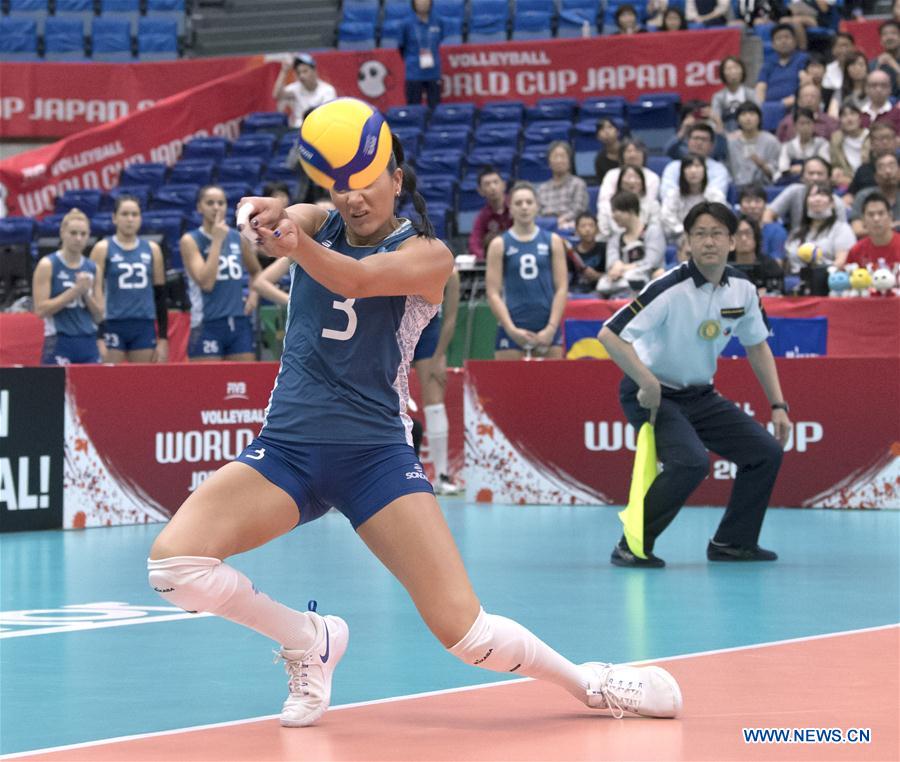 (SP)JAPAN-TOYAMA-VOLLEYBALL-WOMEN'S WORLD CUP-KOR VS ARG