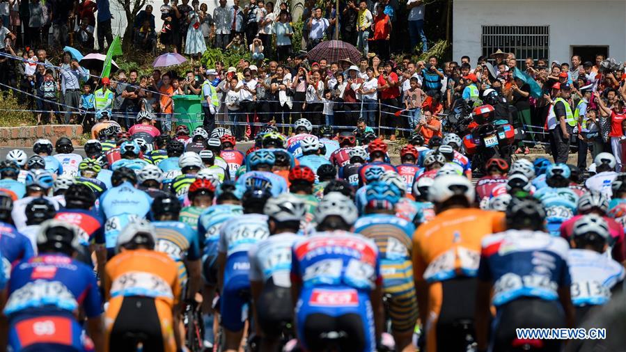 (SP)CHINA-SHANGRAO-CYCLING-TOUR OF POYANG LAKE (CN)