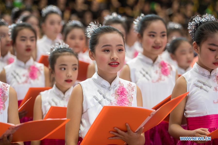 CHINA-YUNNAN-KUNMING-CHORUS PERFORMANCE (CN)