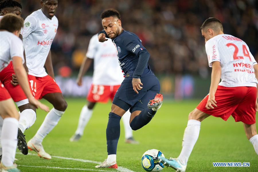 (SP)FRANCE-PARIS-SOCCER-FRENCH LIGUE 1-PARIS SAINT-GERMAIN VS REIMS