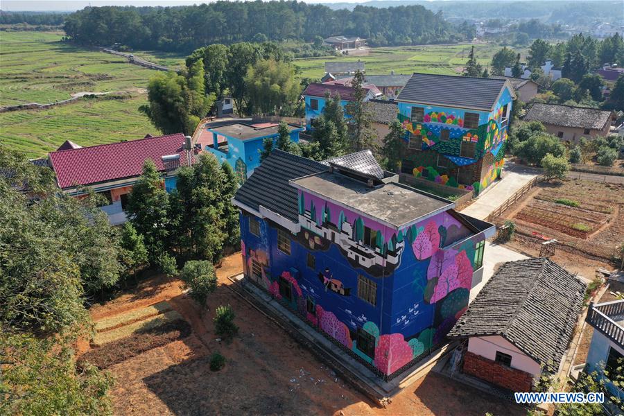 CHINA-JIANGXI-WAN'AN-MURAL PAINTINGS-TOURISM (CN)