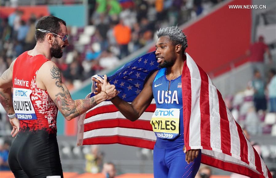 (SP)QATAR-DOHA-IAAF WORLD ATHLETICS CHAMPIONSHIPS-MEN'S 200M