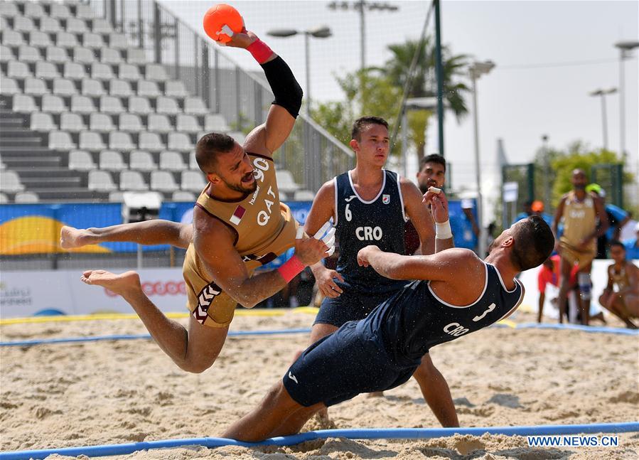 (SP)QATAR-DOHA-ANOC WORLD BEACH GAMES-BEACH HANDBALL