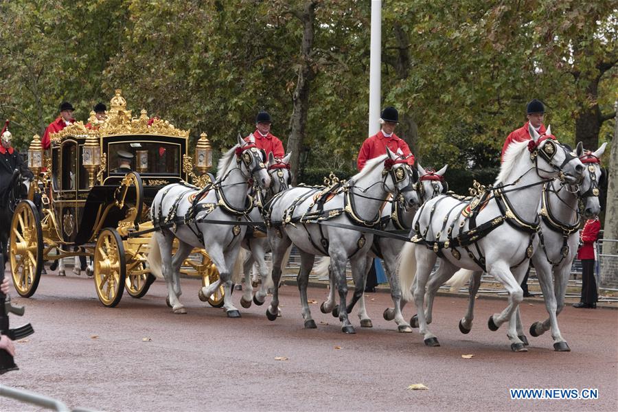 BRITAIN-LONDON-STATE OPENING OF PARLIAMENT-QUEEN