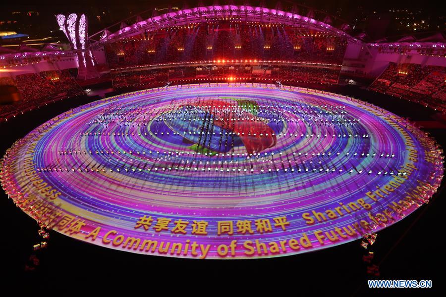 (SP)CHINA-WUHAN-7TH MILITARY WORLD GAMES-OPENING CEREMONY