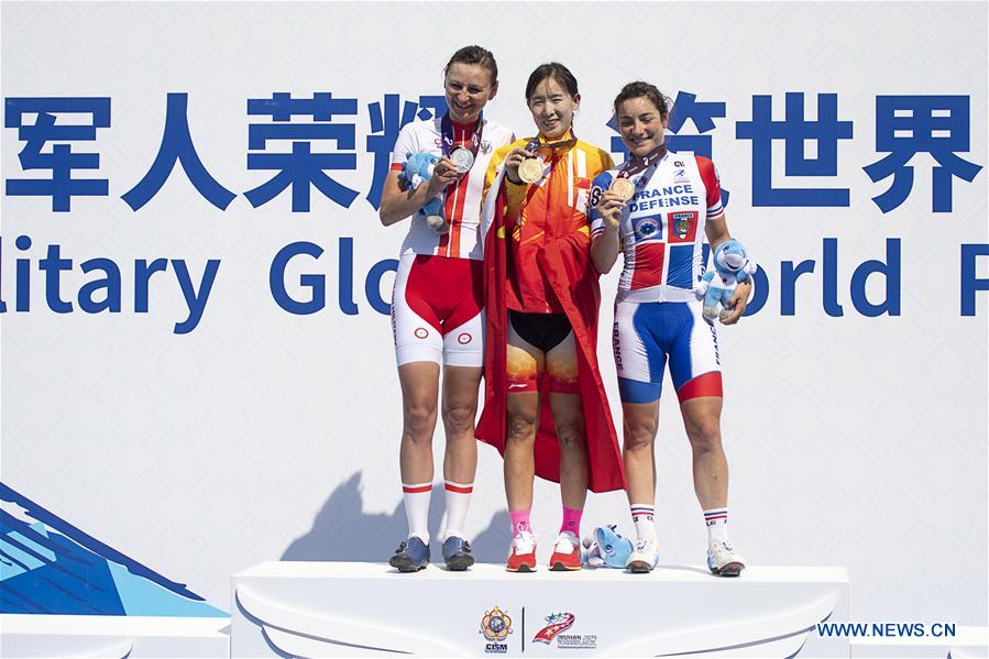 (SP)CHINA-WUHAN-7TH MILITARY WORLD GAMES-CYCLING ROAD-WOMEN'S INDIVIDUAL ROAD RACE