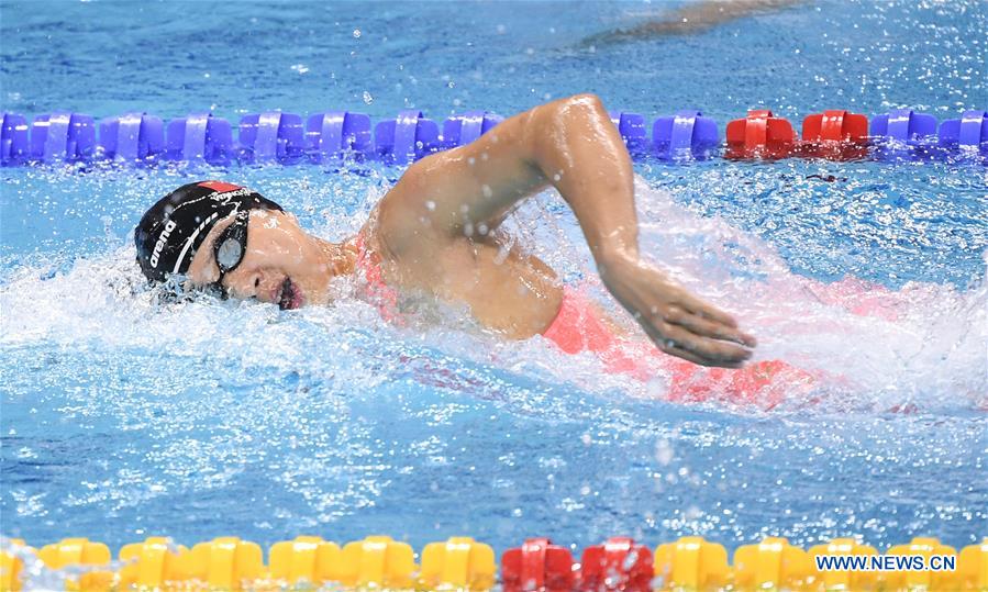 (SP)CHINA-WUHAN-7TH MILITARY WORLD GAMES-SWIMMING-WOMEN'S 200M FREESTYLE(CN)