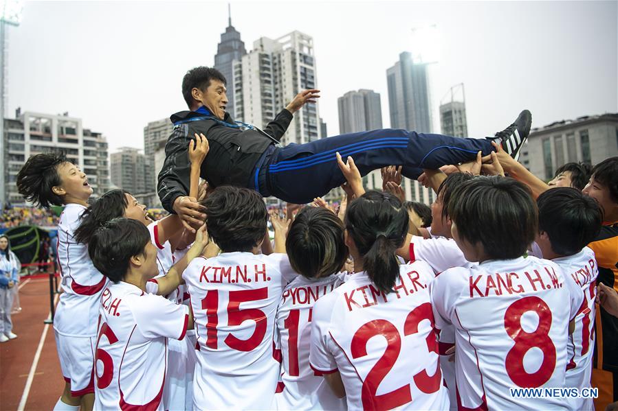 (SP)CHINA-WUHAN-7TH MILITARY WORLD GAMES-FOOTBALL