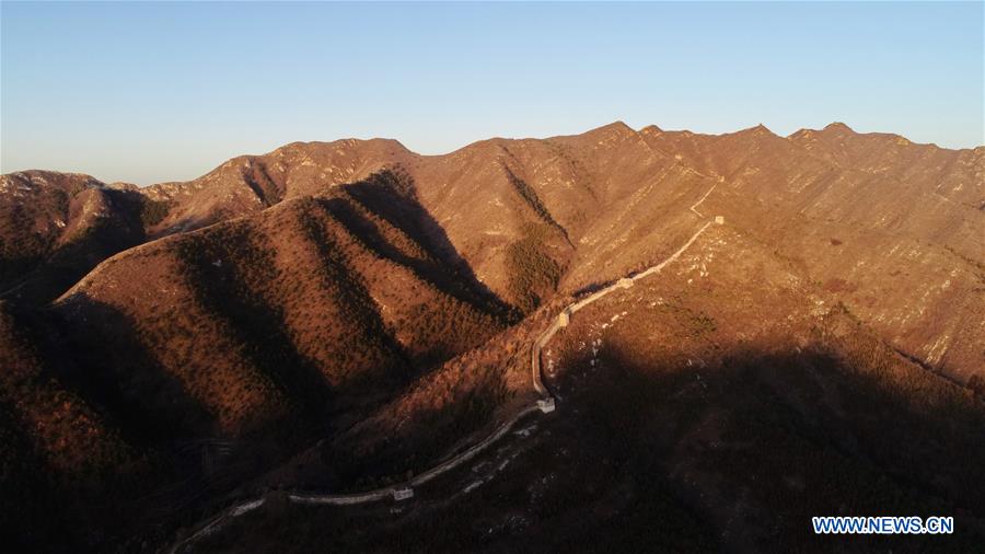 CHINA-HEBEI-GREAT WALL-WINTER SCENERY (CN)