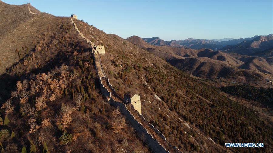 CHINA-HEBEI-GREAT WALL-WINTER SCENERY (CN)