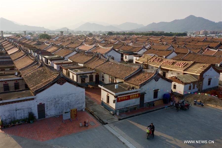 CHINA-FUJIAN-DAIMEI VILLAGE-AERIAL VIEW (CN)