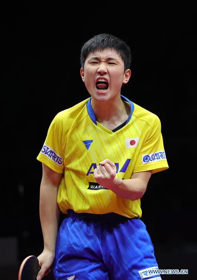 (SP)CHINA-CHENGDU-TABLE TENNIS-ITTF MEN'S WORLD CUP-QUARTERFINAL(CN)