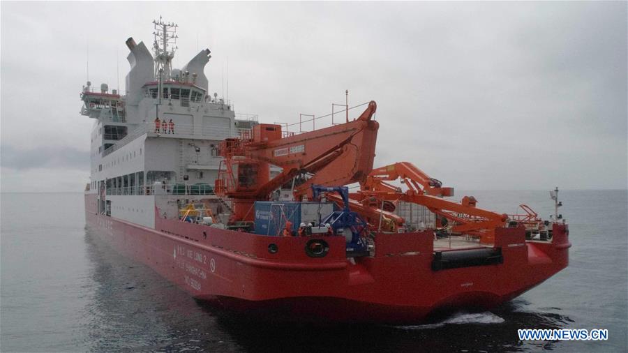 (EyesonSci) CHINA-ICEBREAKERS-XUELONG 2-XUELONG-ANTARCTIC EXPEDITION 