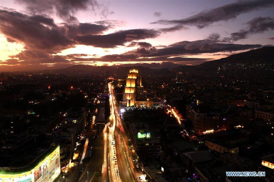 SYRIA-DAMASCUS-LAST SUNSET-2019