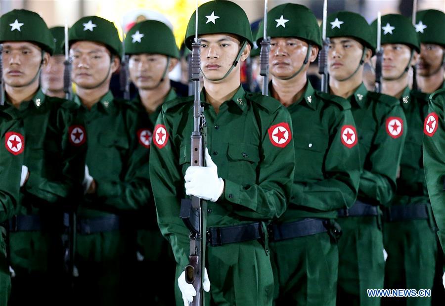 MYANMAR-YANGON-INDEPENDENCE DAY-CELEBRATION