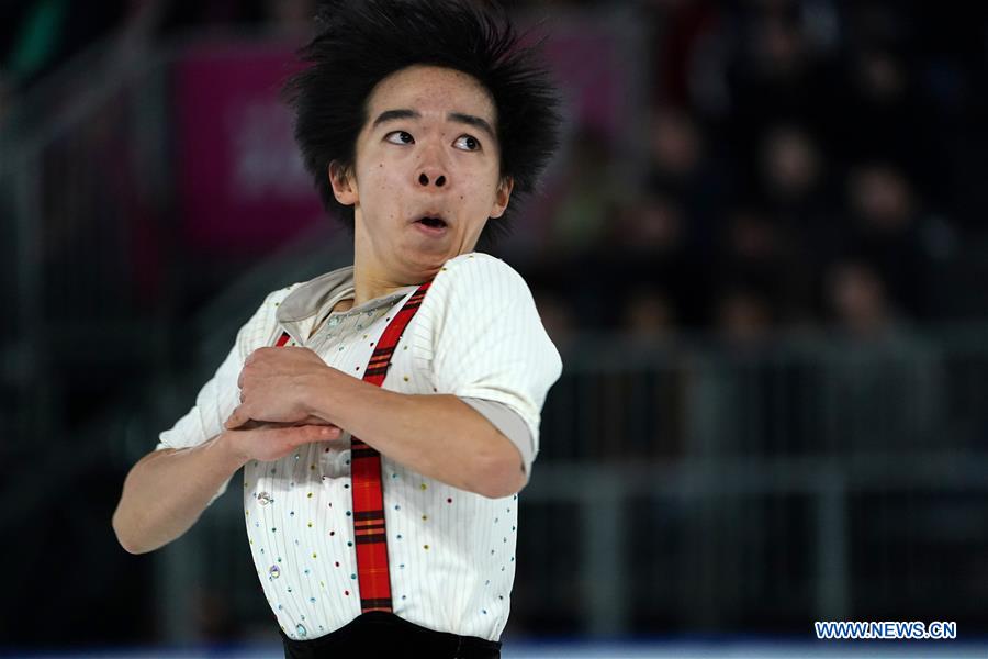 (SP)SWITZERLAND-LAUSANNE-WINTER YOG-FIGURE SKATING-MEN'S SINGLES SKATING