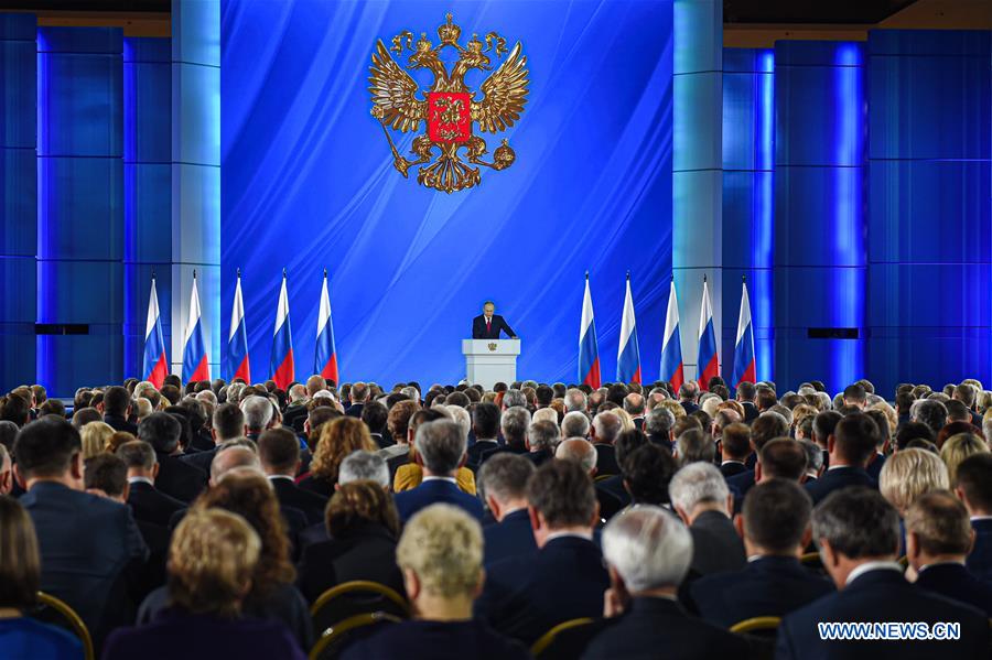 RUSSIA-MOSCOW-PUTIN-ANNUAL ADDRESS