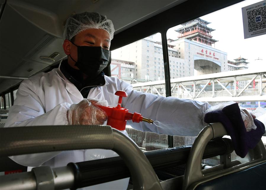 CHINA-BEIJING-CORONAVIRUS-PUBLIC TRANSPORT-PREVENTION (CN)