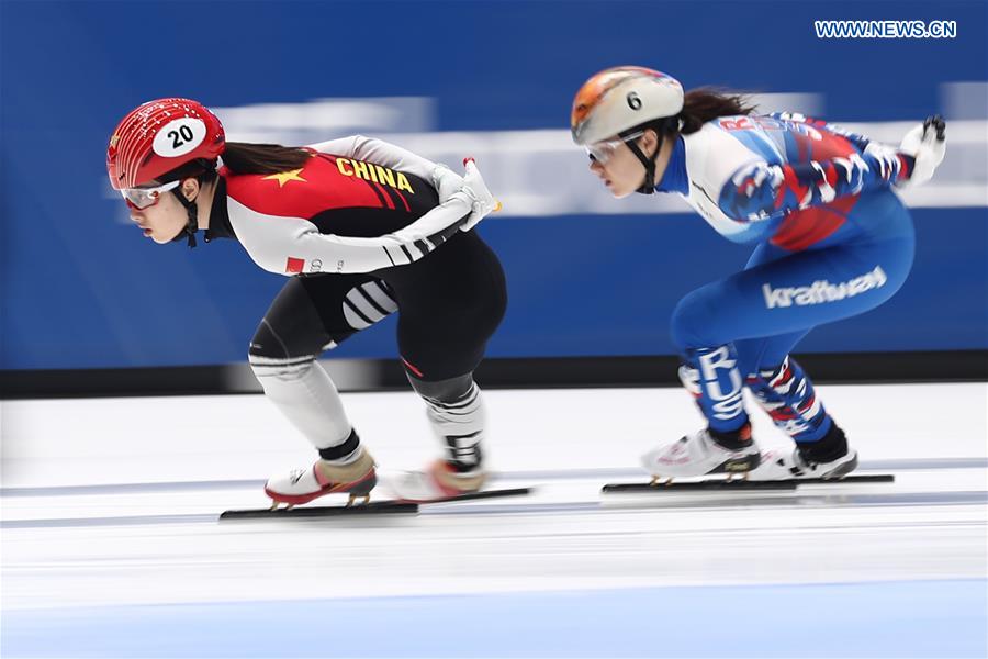 (SP)THE NETHERLANDS-DORDRECHT-ISU WORLD CUP-SHORT TRACK