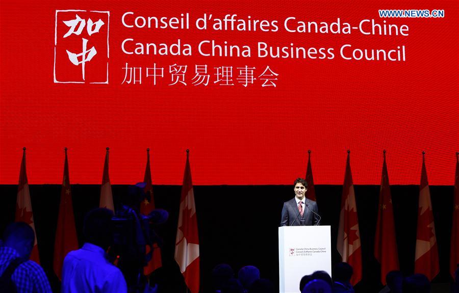 CHINA-SHANGHAI-CANADIAN PM-VISIT (CN)