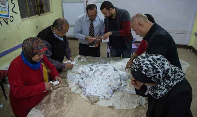 Polls wrap up in Egypt