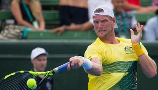 Australia leads Czech Republic 3-1 at Davis Cup World Group first round match